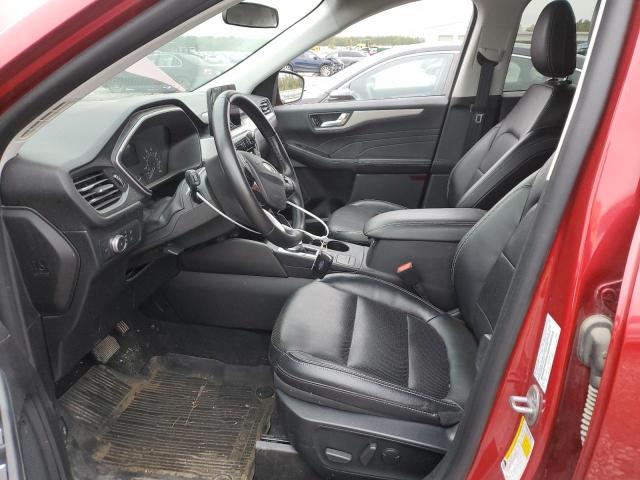  FORD ESCAPE 2022 Czerwony