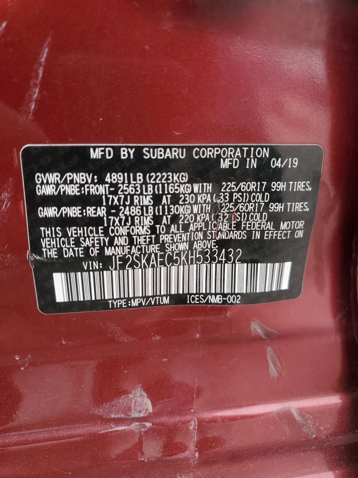 2019 Subaru Forester - Image 13