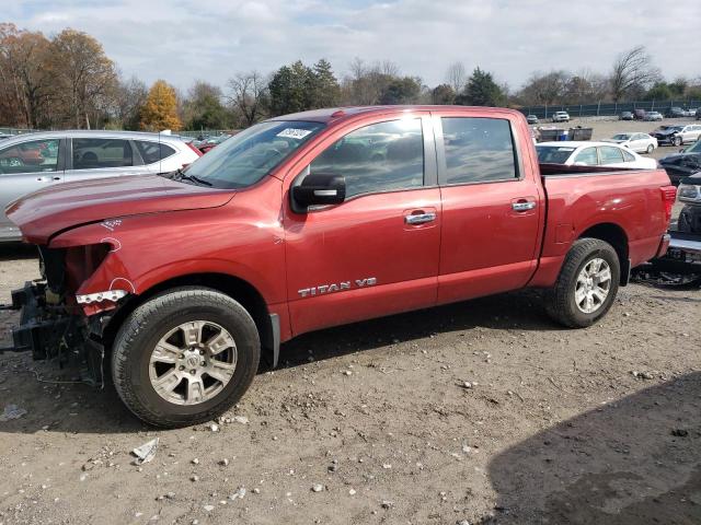  NISSAN TITAN 2018 Красный