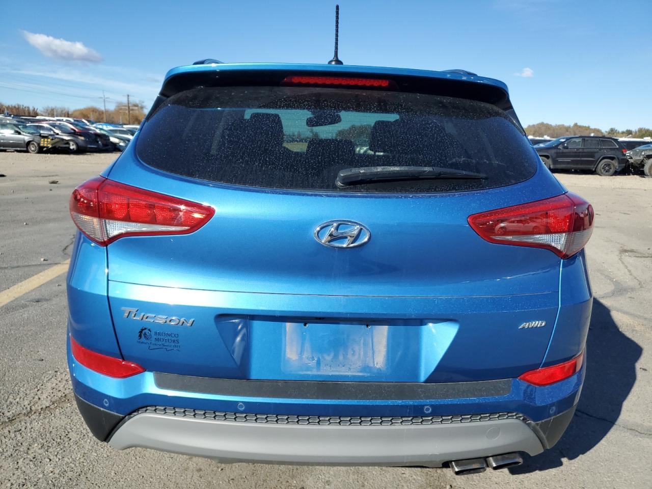 2017 Hyundai Tucson Limited VIN: KM8J3CA23HU551942 Lot: 80553844