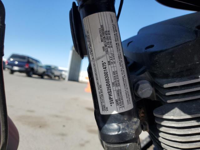2008 VICTORY MOTORCYCLES HAMMER S