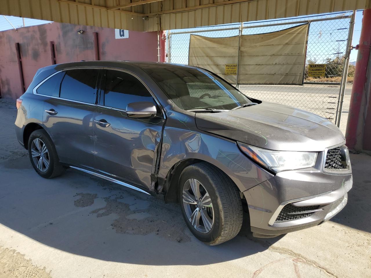 VIN 5J8YD4H35KL001595 2019 ACURA MDX no.4