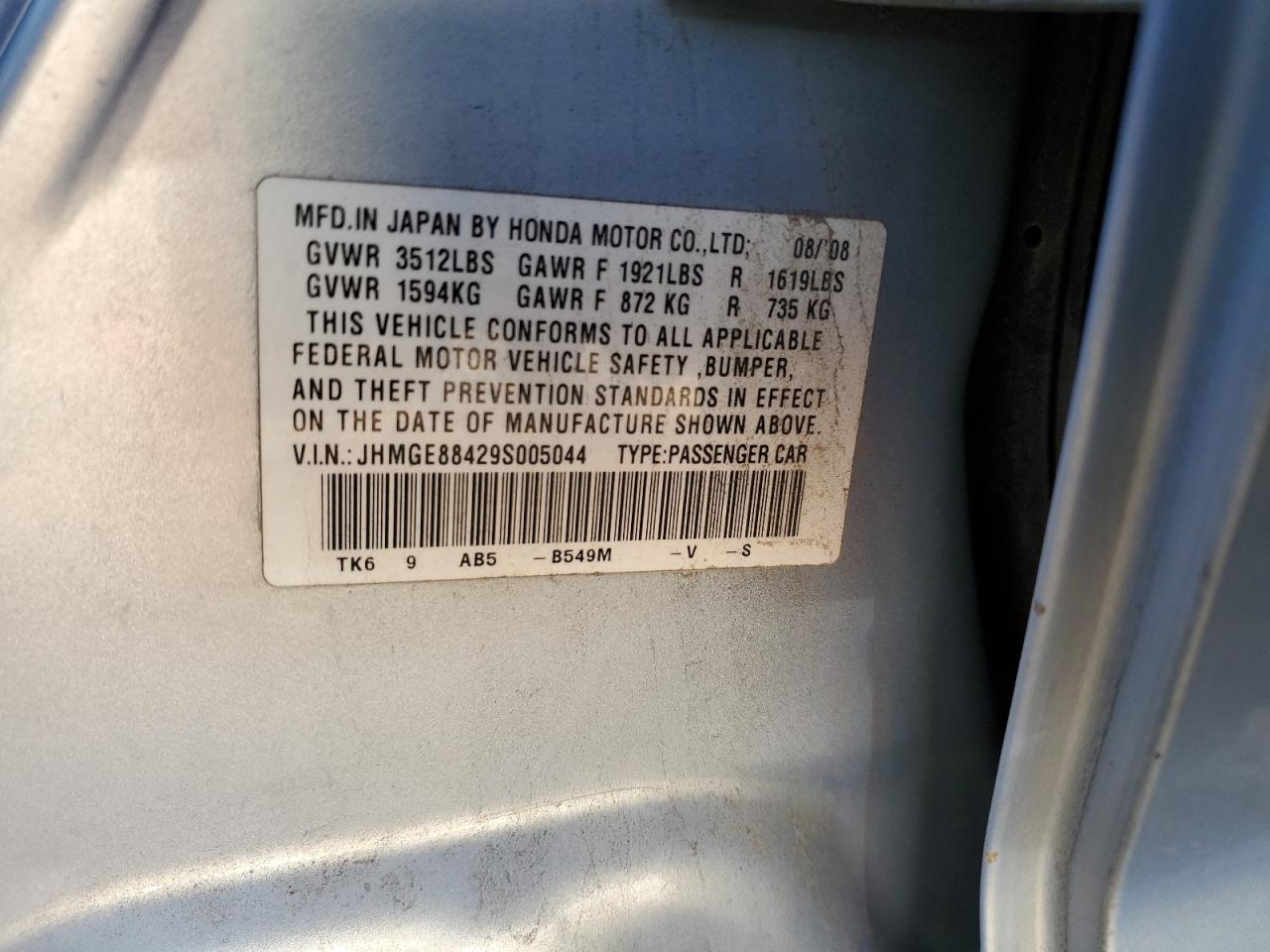 2009 Honda Fit - Image 15