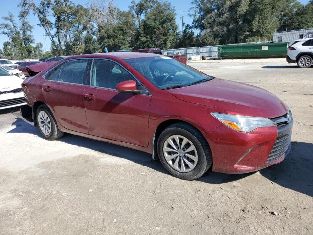  TOYOTA CAMRY 2016 Czerwony