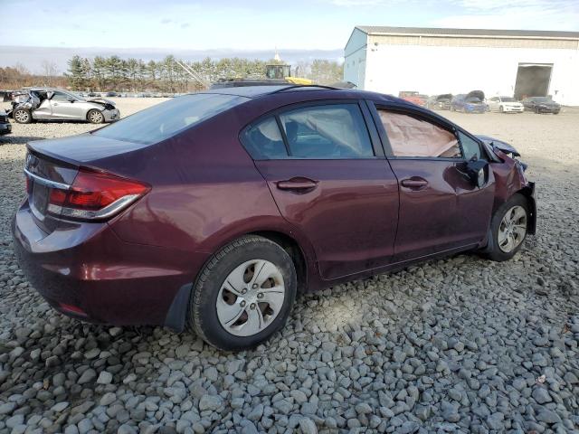  HONDA CIVIC 2014 Burgundy