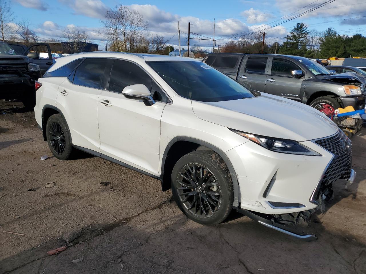 VIN JTJHZKFA4M2029125 2021 LEXUS RX350 no.4