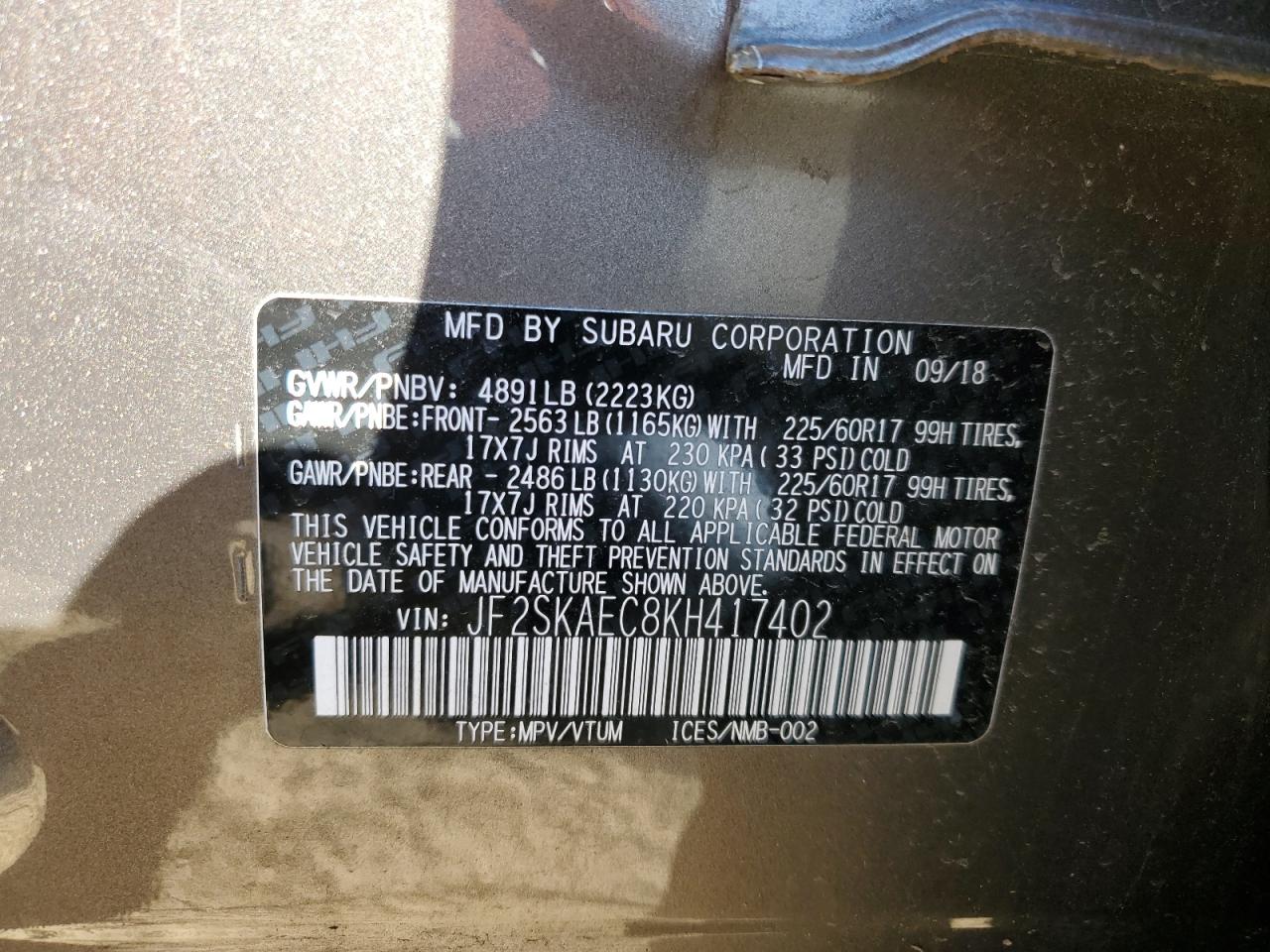 2019 Subaru Forester - Image 12