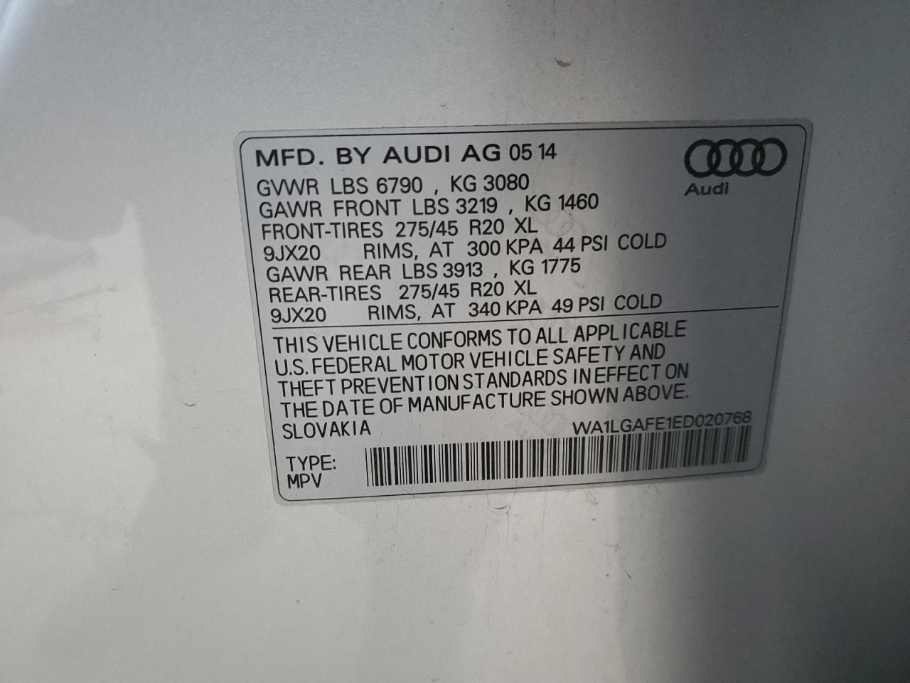 2014 Audi Q7 - Image 13