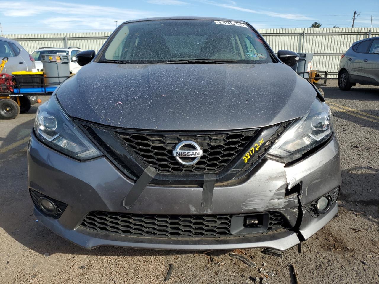 2018 Nissan Sentra S VIN: 3N1AB7APXJY235132 Lot: 81048254