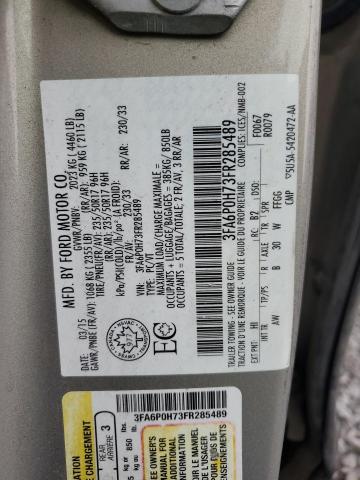 2015 FORD FUSION SE