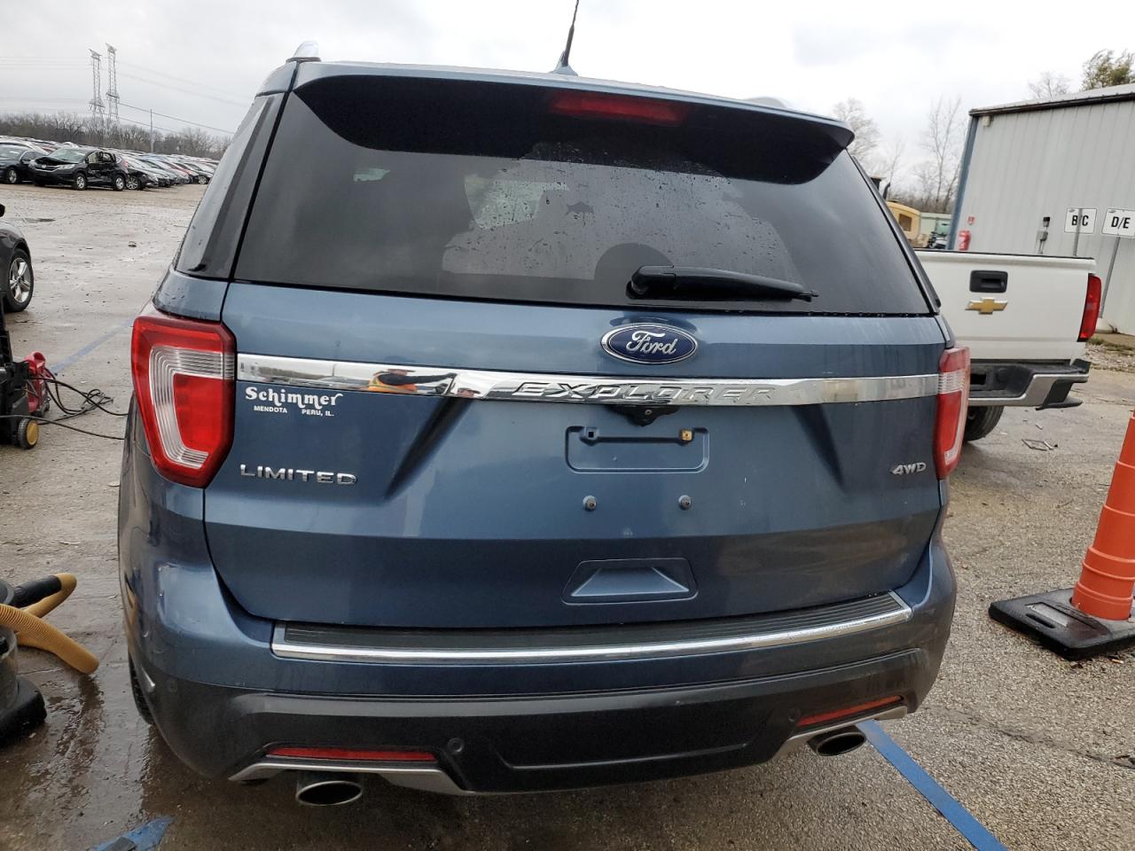 2018 Ford Explorer Limited VIN: 1FM5K8F85JGA43927 Lot: 80965354