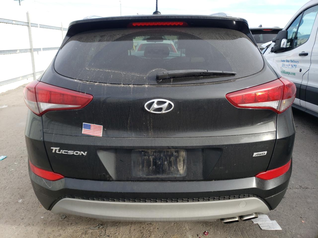 2017 Hyundai Tucson Limited VIN: KM8J3CA29HU383739 Lot: 81076374