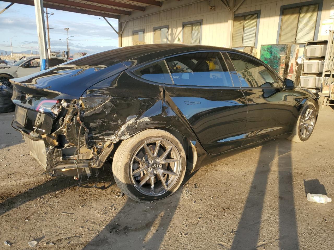 VIN 5YJ3E1EBXMF939100 2021 TESLA MODEL 3 no.3