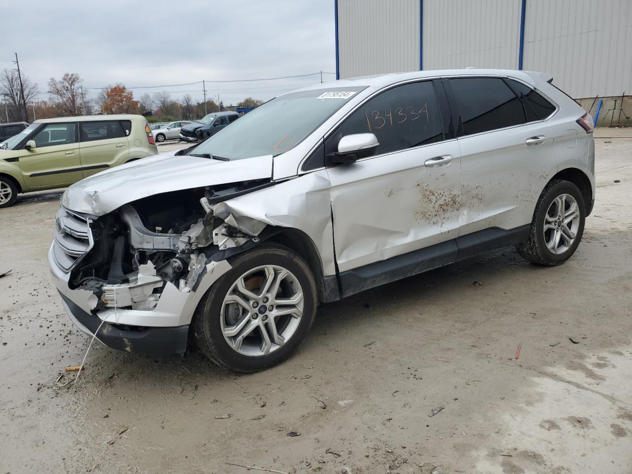 2016 Ford Edge Titanium zu verkaufen in Lawrenceburg, KY - Front End
