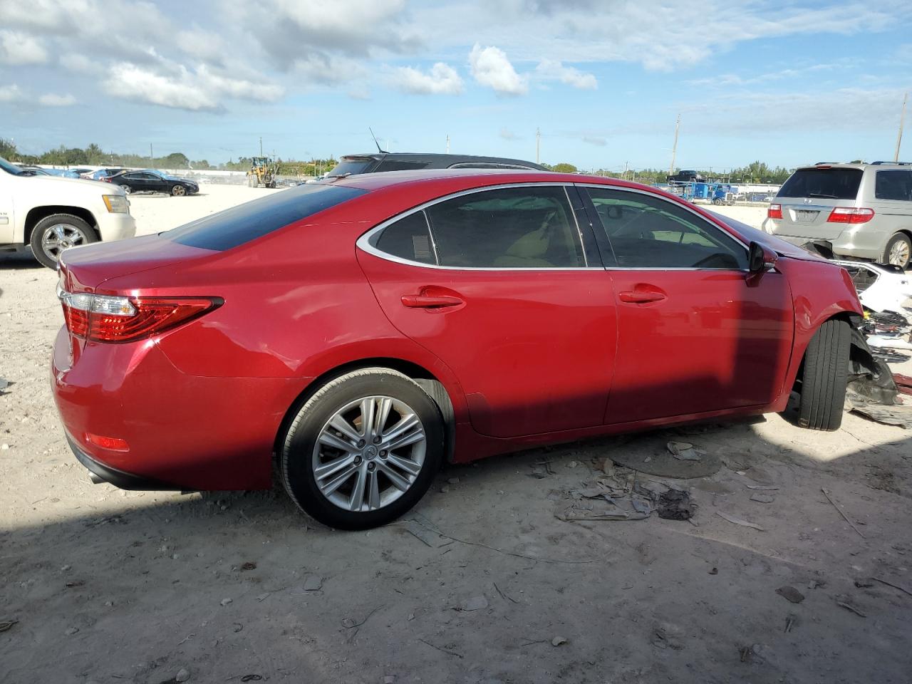 VIN JTHBK1GG5F2176078 2015 LEXUS ES350 no.3