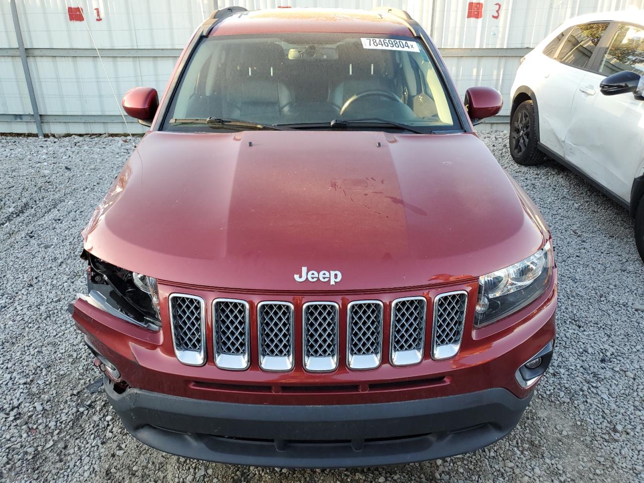 2017 Jeep Compass Latitude VIN: 1C4NJDEB7HD163690 Lot: 78469804