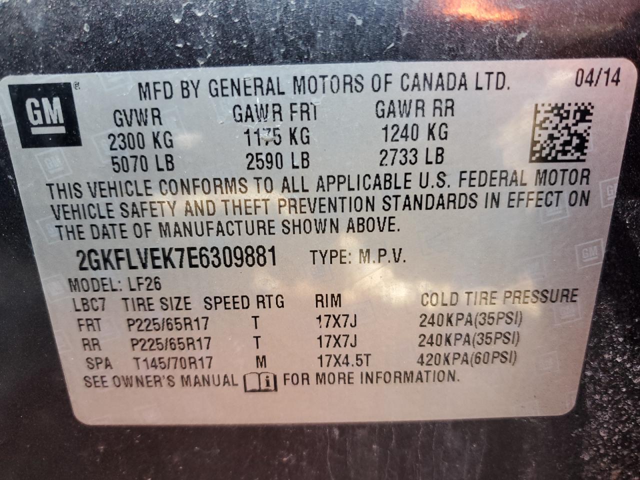 2014 GMC Terrain - Image 14