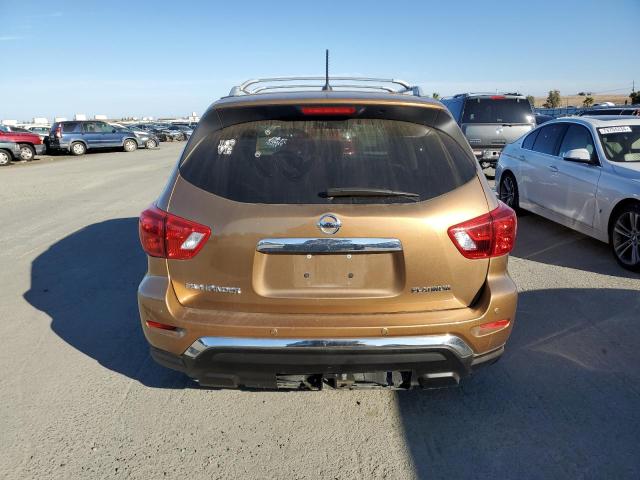  NISSAN PATHFINDER 2017 Колір засмаги