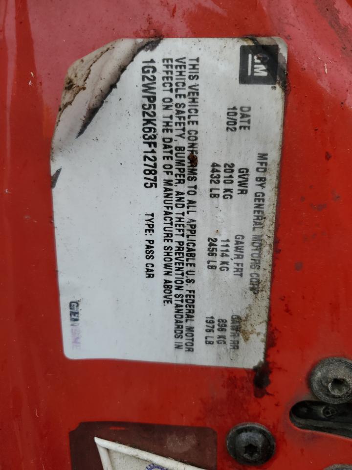 2003 Pontiac Grand Prix - Image 12