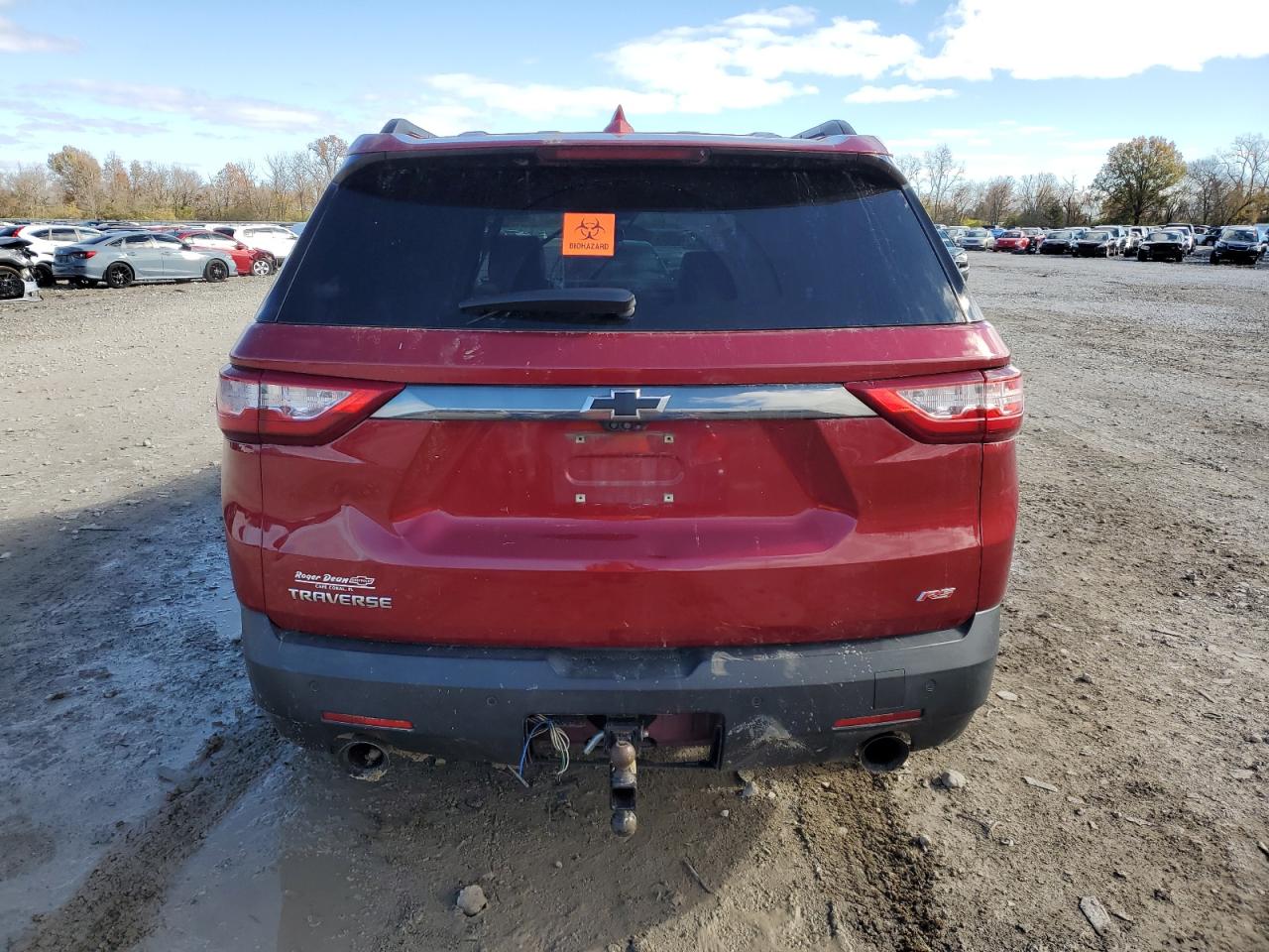 2018 Chevrolet Traverse Rs VIN: 1GNERJKX0JJ156862 Lot: 80392054