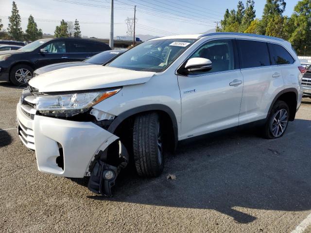  TOYOTA HIGHLANDER 2019 Белый