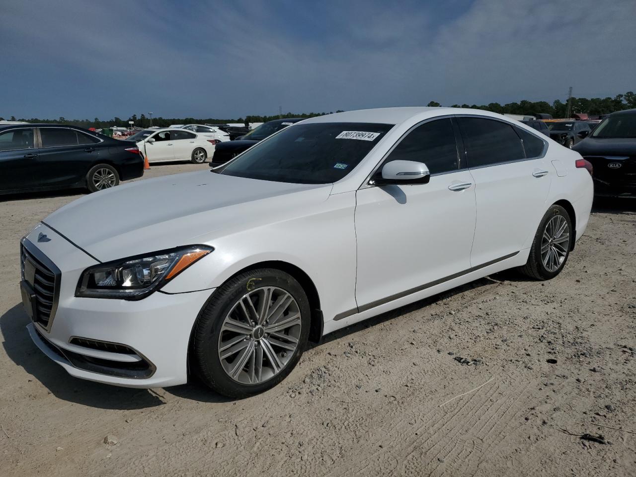 VIN KMHGN4JE1JU245185 2018 GENESIS G80 no.1