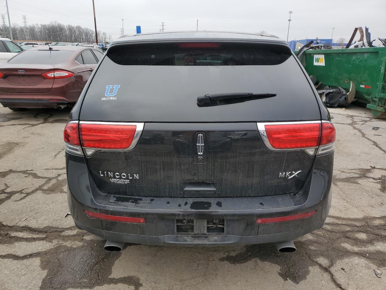 VIN 2LMDJ6JK2DBL16568 2013 LINCOLN MKX no.6