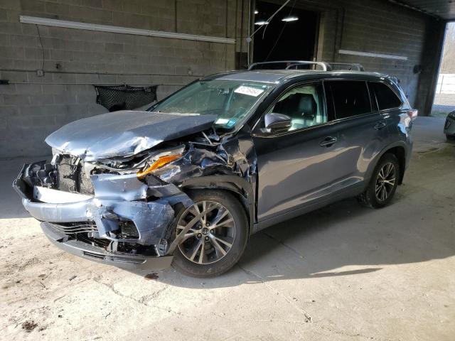 2016 Toyota Highlander Xle на продаже в Angola, NY - Front End