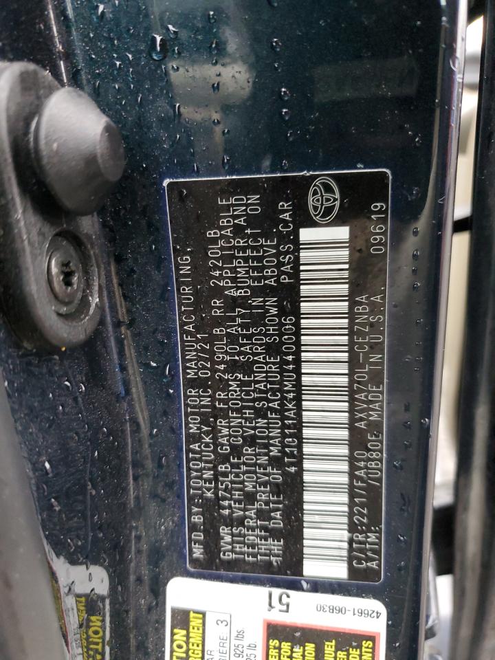 2021 Toyota Camry - Image 12