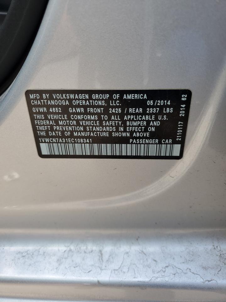 2014 Volkswagen Passat - Image 15