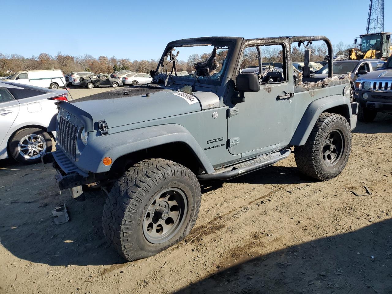 VIN 1C4AJWAGXEL142278 2014 JEEP WRANGLER no.1