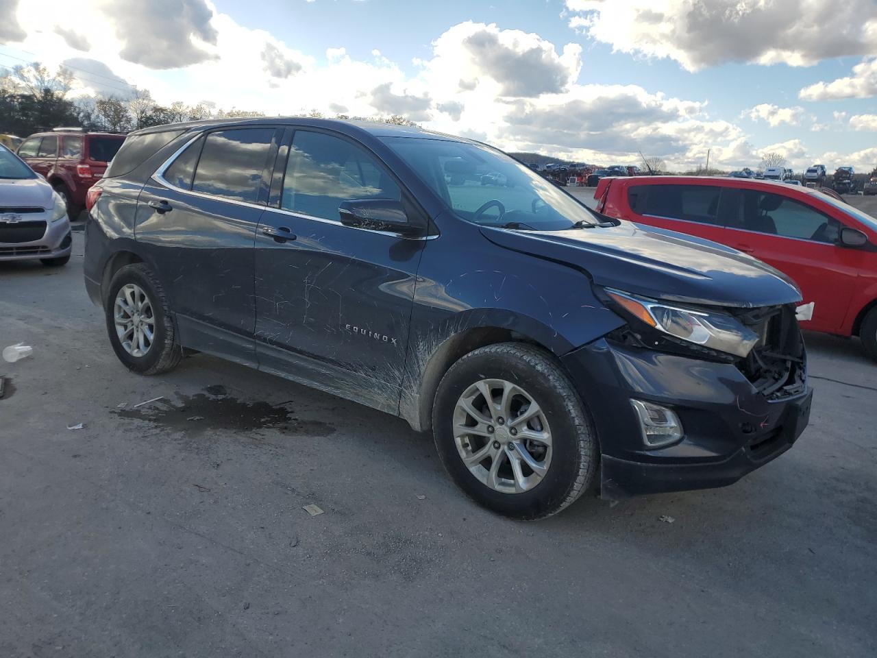 2018 Chevrolet Equinox Lt VIN: 3GNAXSEV5JS647608 Lot: 81697514