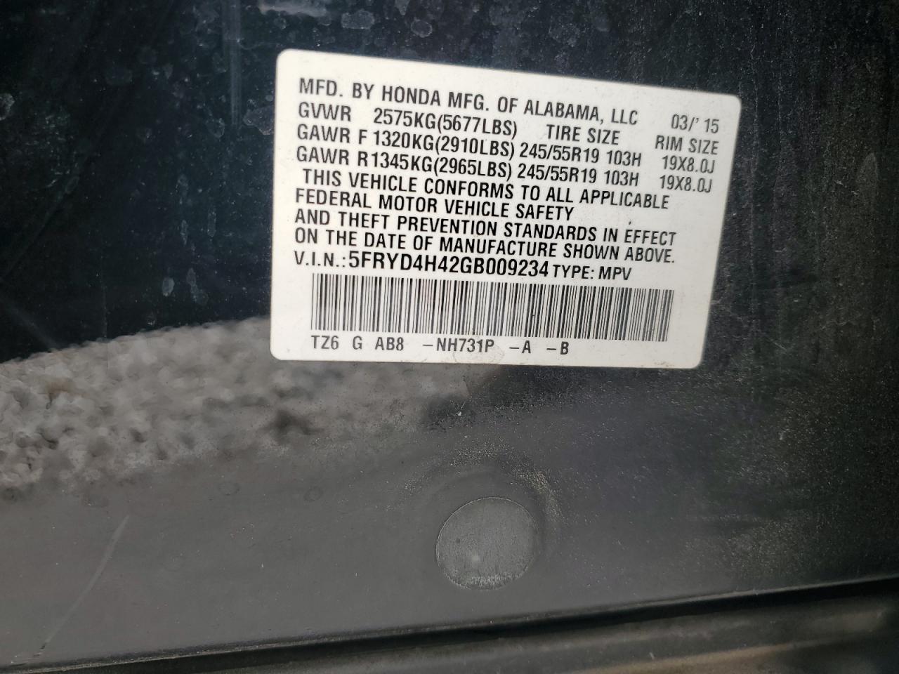 2016 Acura MDX - Image 14