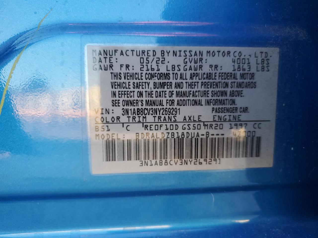 2022 Nissan Sentra - Image 14