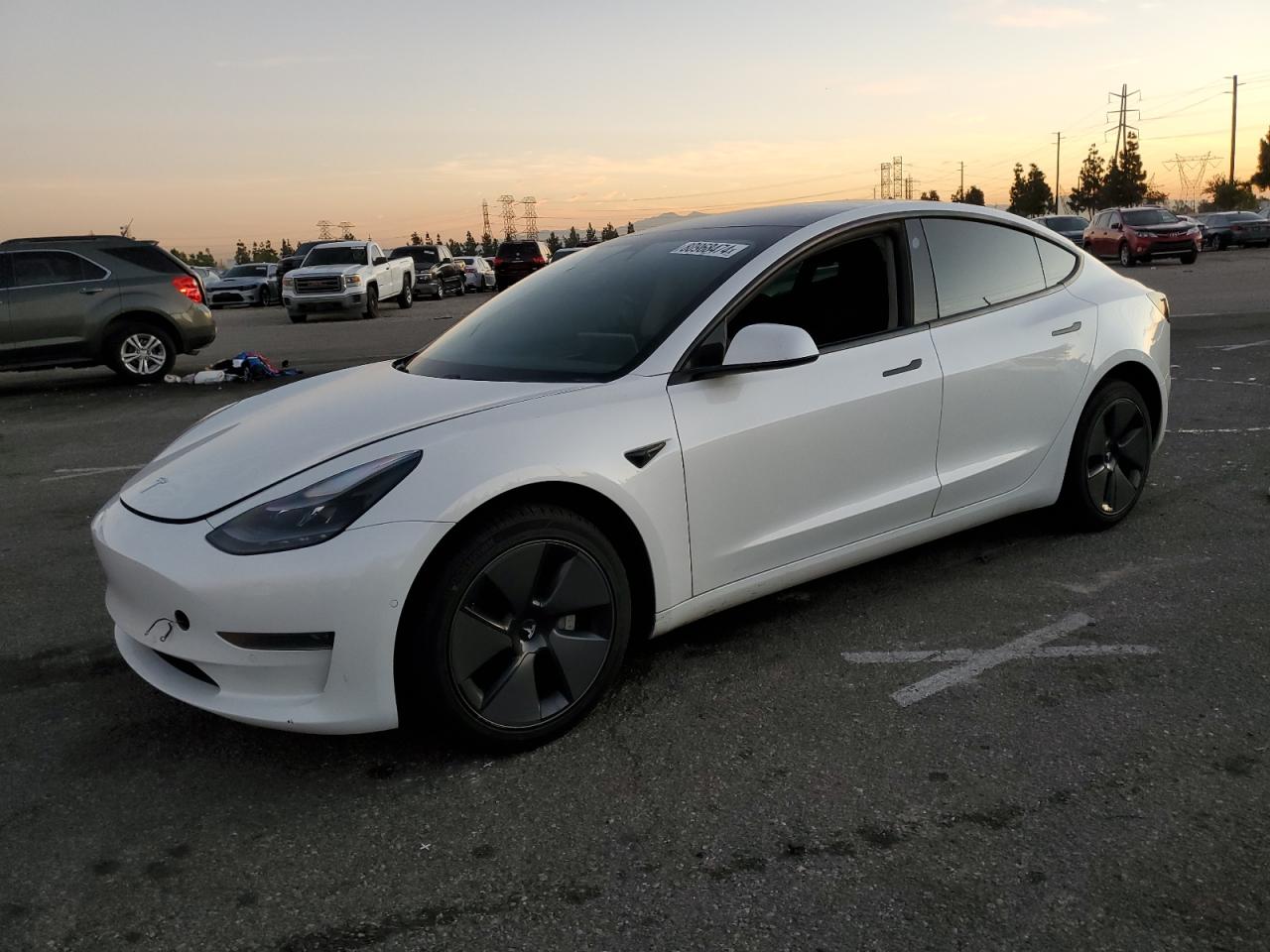 VIN 5YJ3E1EA7MF996815 2021 TESLA MODEL 3 no.1