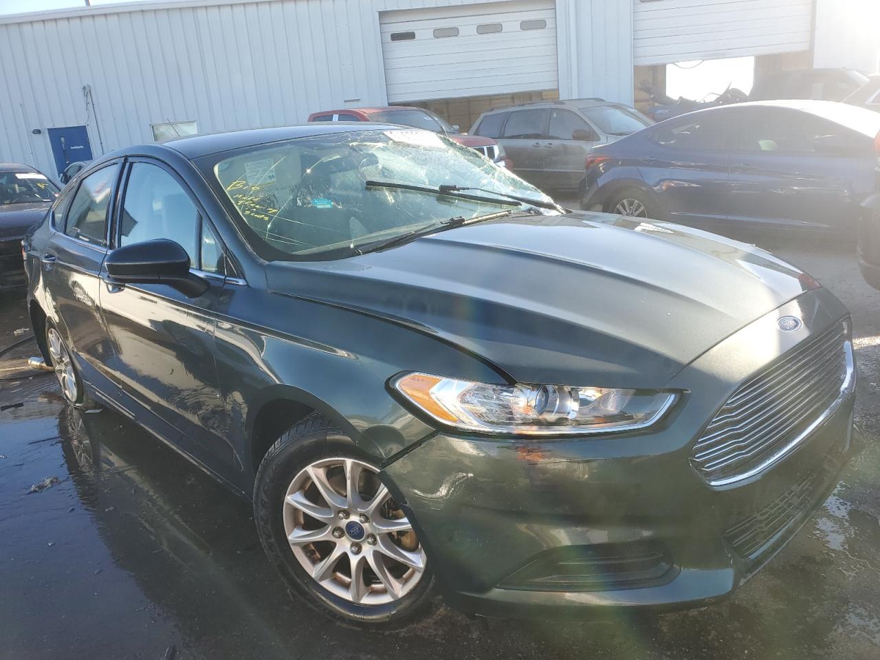 VIN 3FA6P0G75FR300768 2015 FORD FUSION no.4