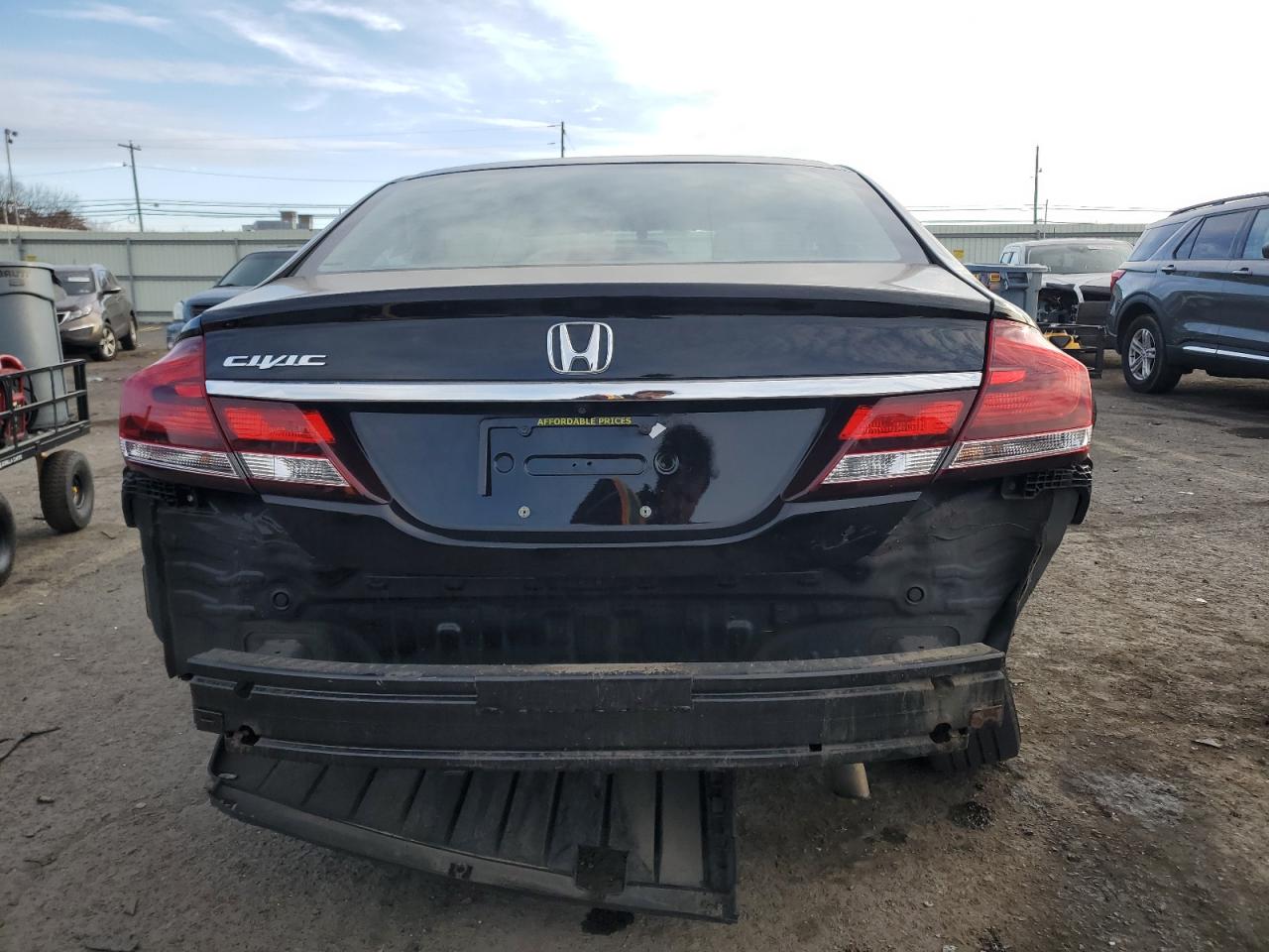 VIN 19XFB2F95DE263068 2013 HONDA CIVIC no.6