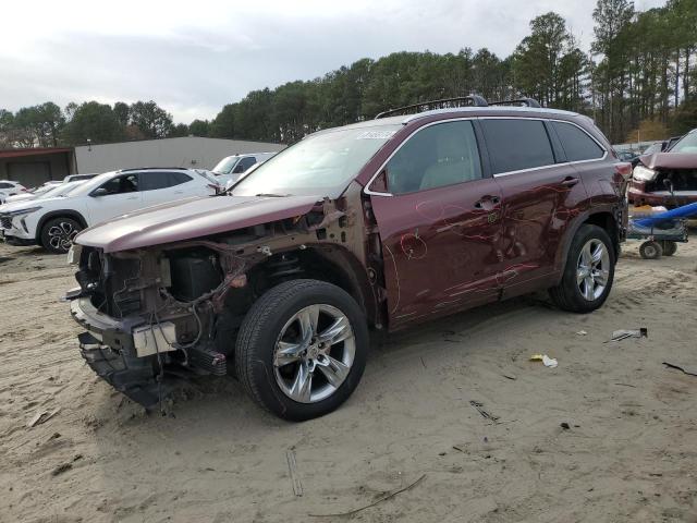 Parquets TOYOTA HIGHLANDER 2014 Burgundy