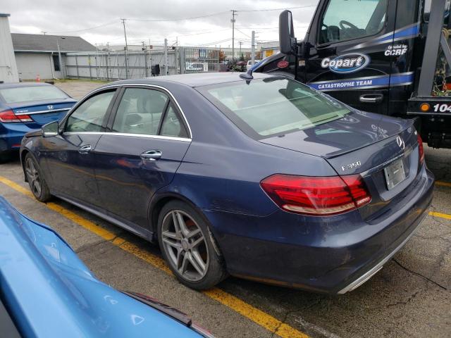 Sedans MERCEDES-BENZ E-CLASS 2015 Granatowy