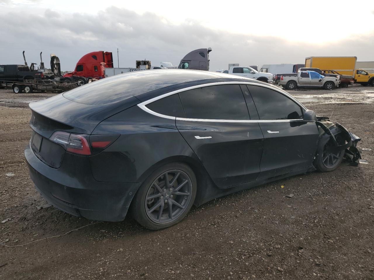 VIN 5YJ3E1EA1KF395283 2019 TESLA MODEL 3 no.3