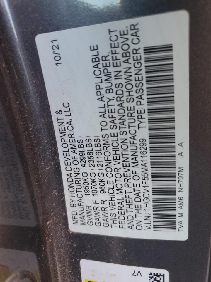 2021 Honda Accord - Image 12