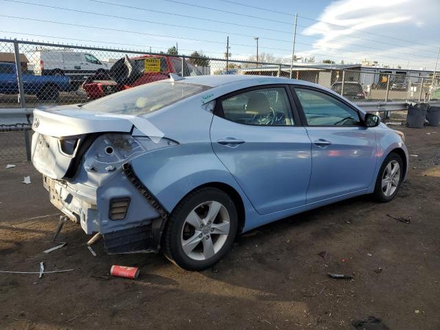 Sedans HYUNDAI ELANTRA 2013 Blue