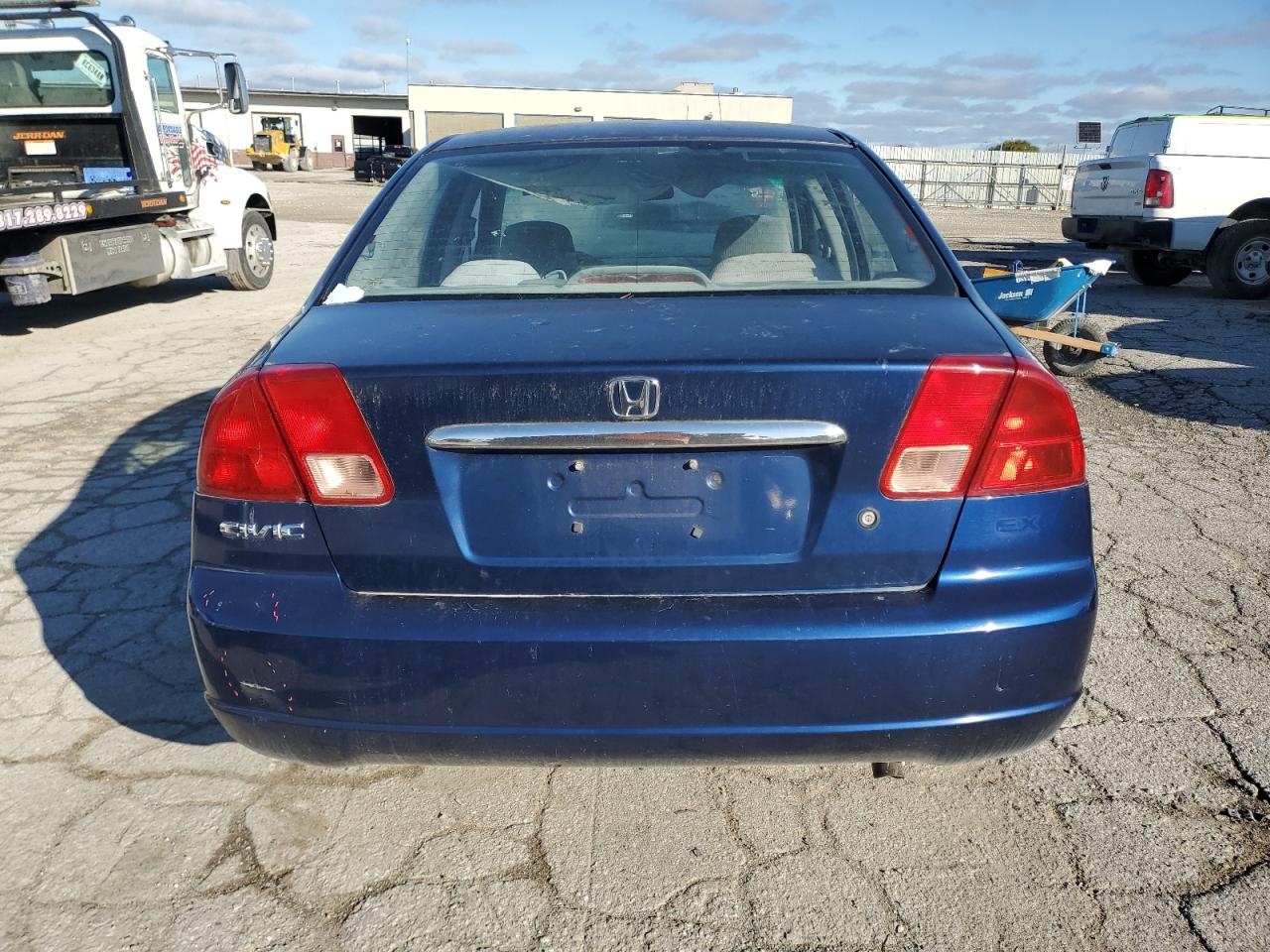 2001 Honda Civic Ex VIN: 1HGES25721L070960 Lot: 78651844