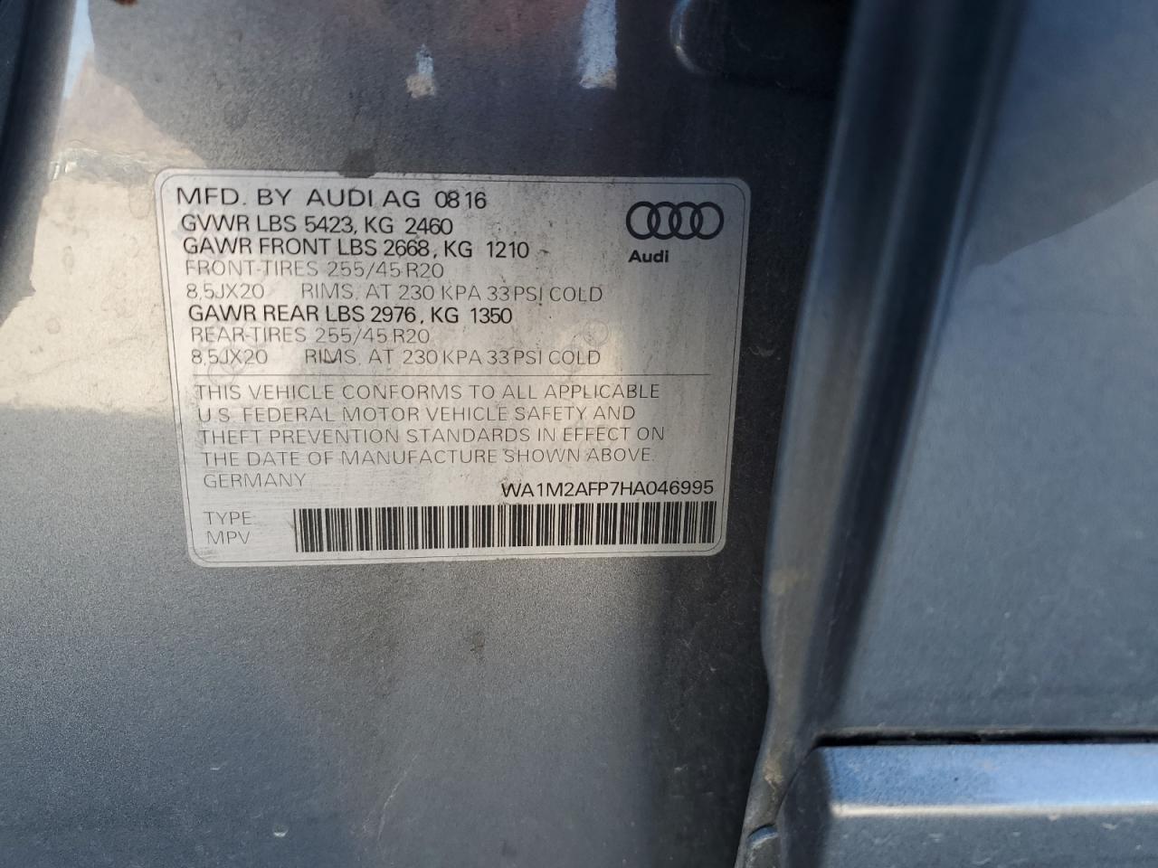 2017 Audi Q5 - Image 12