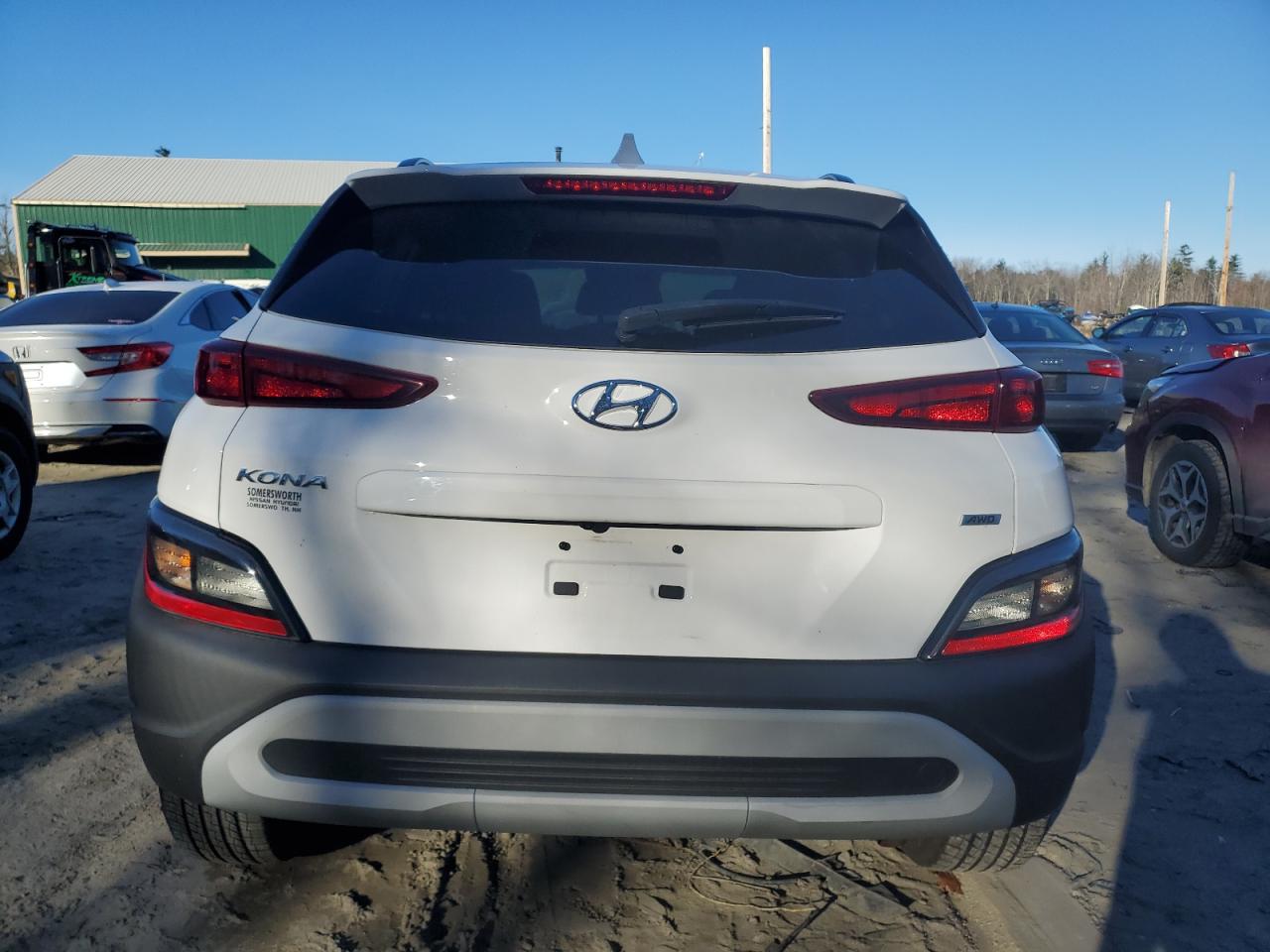 2022 Hyundai Kona Sel VIN: KM8K3CAB0NU760863 Lot: 80314524