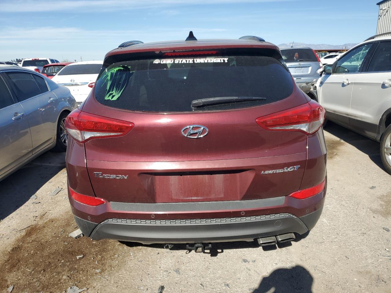 2016 Hyundai Tucson Limited VIN: KM8J33A21GU046559 Lot: 78751724