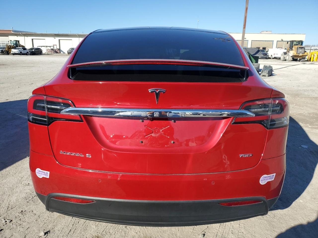 2018 Tesla Model X VIN: 5YJXCAE21JF142026 Lot: 80156234