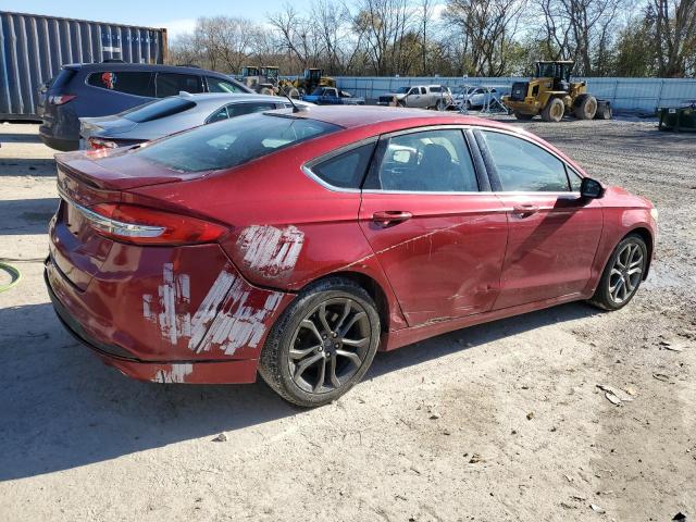  FORD FUSION 2017 Красный