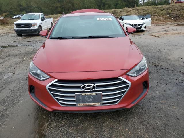  HYUNDAI ELANTRA 2018 Червоний