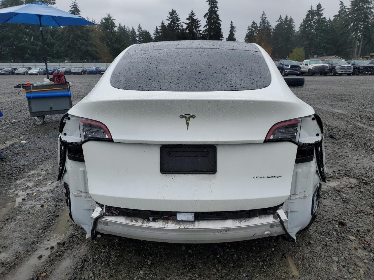 2021 Tesla Model Y VIN: 5YJYGAEE4MF142836 Lot: 78673404